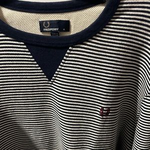 Fred Perry long sleeve pinstripes sweater